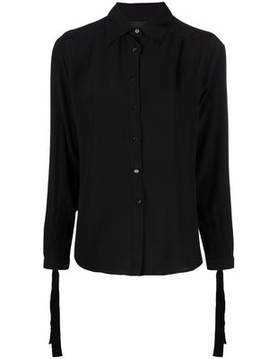 Philipp Plein button-down silk shirt - Black