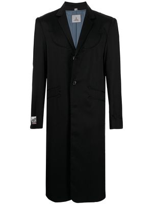Boramy Viguier long wool coat - Black