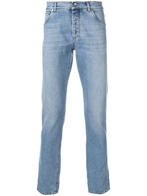 Brunello Cucinelli skinny low rise jeans - Blue