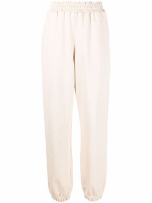 12 STOREEZ high-rise track pants - Neutrals