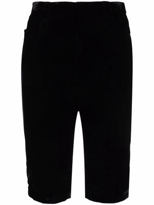 Saint Laurent knee-length tailored shorts - Black