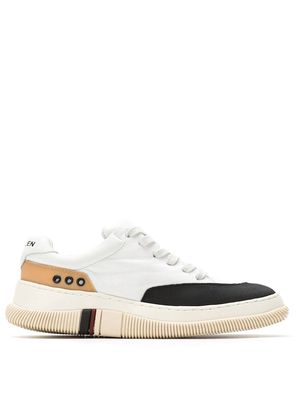 Osklen panelled sneakers - White