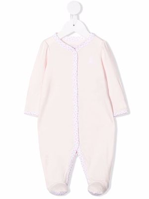 Ralph Lauren Kids contrast-trim pyjamas - Pink