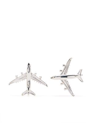 Natia X Lako Airplane earrings - Silver