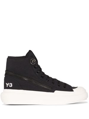 Y-3 Ajatu Court high-top sneakers - Black