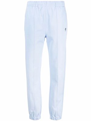 Helmut Lang logo-print track pants - Blue