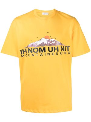 Ih Nom Uh Nit logo print T-shirt - Yellow