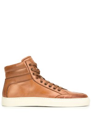 Koio Primo high-top sneakers - Brown