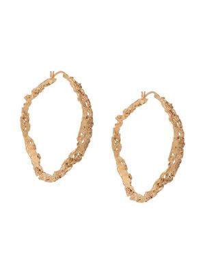 LOVENESS LEE Rebutia Large Hoop earrings - Gold