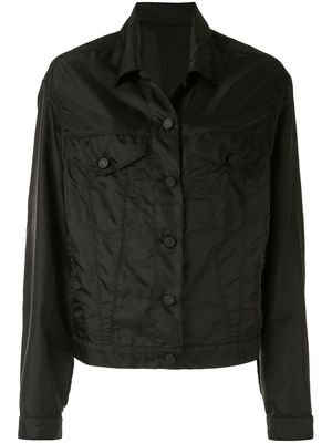 RtA Erika buttoned boyfriend jacket - Black