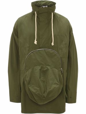 JW Anderson cap-style pocket jacket - Green