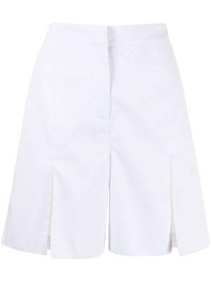 Boyarovskaya high-waisted tailored shorts - White