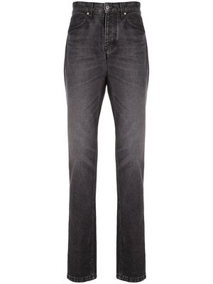 AMI Paris classic fit five pockets jeans - Black
