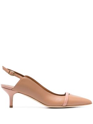 Malone Souliers Marion leather pumps - Neutrals