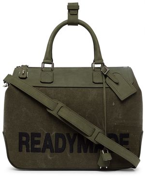 Readymade logo-print tote bag - Green