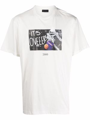 Throwback. It's Over print T-shirt - White