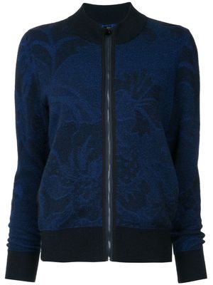 Onefifteen embroidered knit jacket - Black