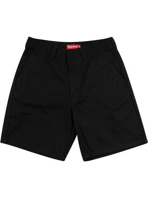Supreme straight-leg Work shorts - Black