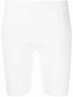 SANDRO Andre mini shorts - White