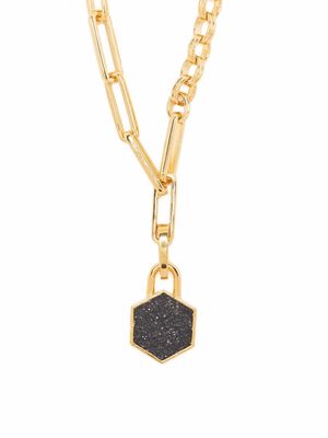 Missoma Hex chain necklace - Gold