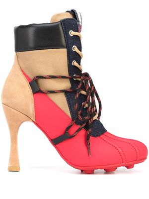 ROMEO HUNTE TommyxRomeo heeled boots - Red