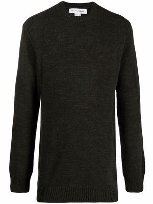 Comme Des Garçons Shirt crew-neck long-sleeve knitted jumper - Green