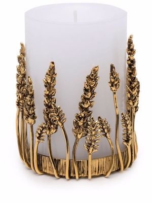 Goossens Wheat XL candle holder - Gold