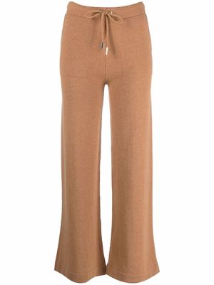 Eleventy knitted wide-leg trousers - Neutrals