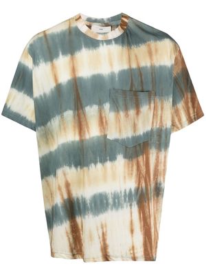 Song For The Mute tie-dye print T-shirt - Blue
