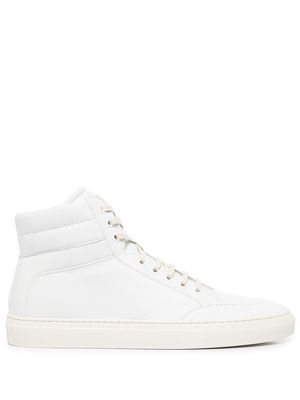 Koio Primo high-top leather sneakers - White
