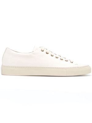 Buttero flat plimsoll sneakers - White