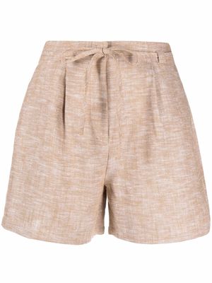 12 STOREEZ drawstring-waist shorts - Neutrals