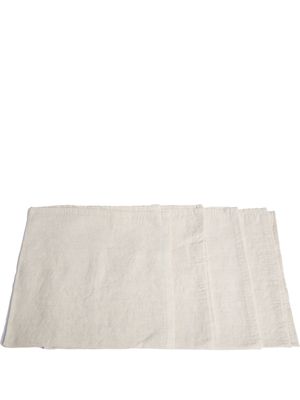 Once Milano four pack linen napkins - Neutrals
