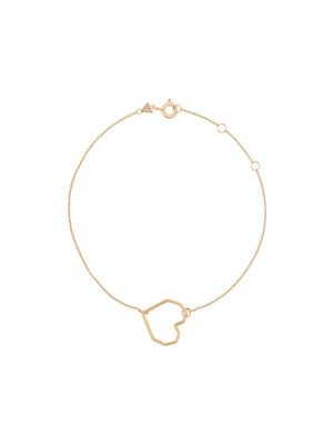 Aliita shining heart bracelet - J1000 YELLOW GOLD