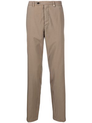 Myths straight-leg tailored trousers - Neutrals