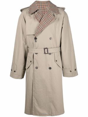 Balenciaga reversible trench coat - Neutrals