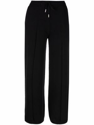 Stella McCartney inverted pleat comfort trousers - Black