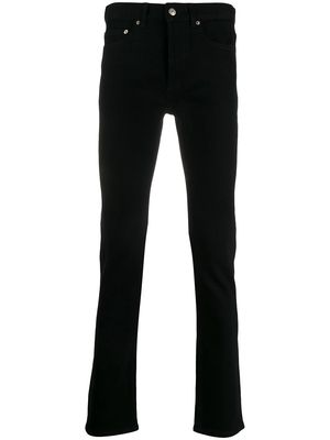 SANDRO slim-fit stretch-cotton jeans - Black