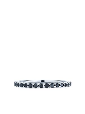 KWIAT 18kt white gold diamond stackable slim ring - Silver
