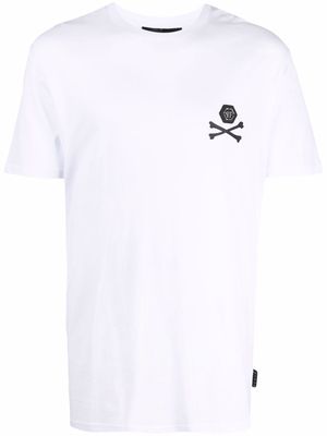 Philipp Plein skeleton print T-shirt - White