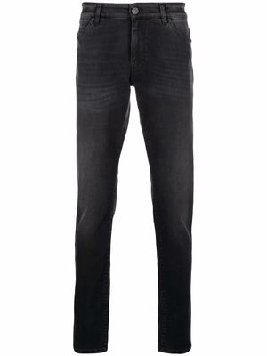 Pt05 mid-rise slim-fit trousers - Black
