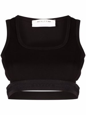 1017 ALYX 9SM open-back cropped top - Black