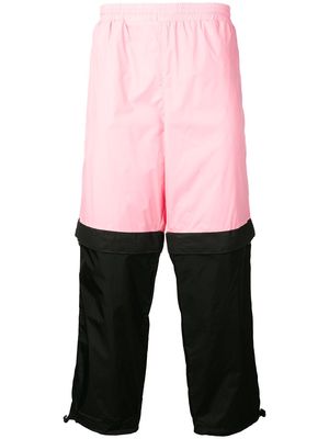 U.P.W.W. cargo trousers with detachable layer - Pink
