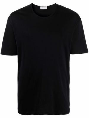 Lemaire round neck short-sleeved T-shirt - Black