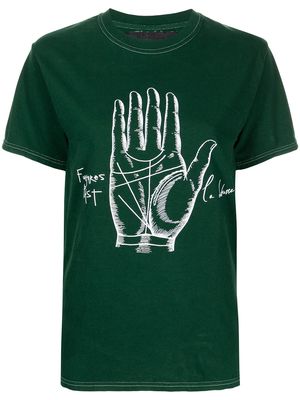 La Detresse The Joker graphic T-shirt - Green