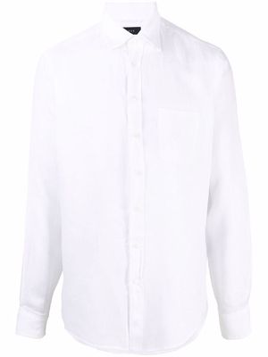 Sease button-up linen shirt - White