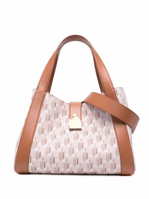 LANVIN Mother and Child graphic-print tote bag - Pink