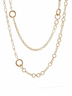 Annoushka 18kt yellow gold Biography chain necklace