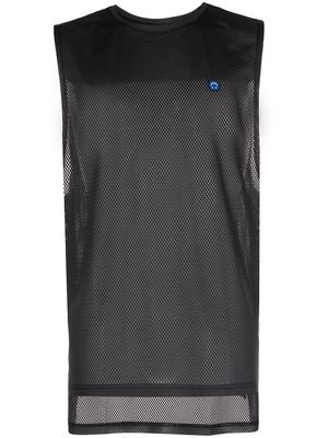 Off Duty Rigg perforated tank top - Black