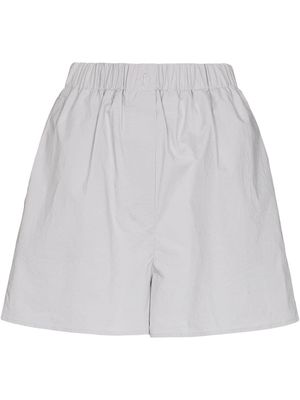 Frankie Shop Lui organic cotton shorts - Grey